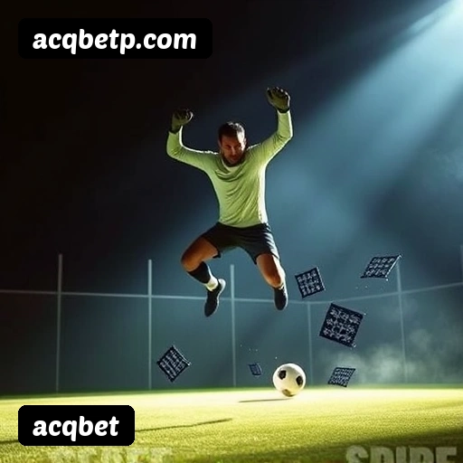 App acqbet para iOS e Android — interface mobile, login biométrico e PIX integrado